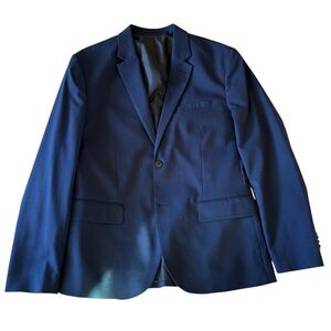 Men’s H&M Skinny Fit Blazer, Size 46R, Blue
